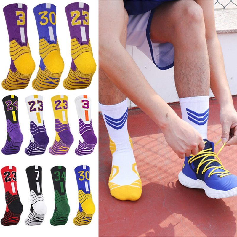 Professional Mid-Tube Basketball Socks Adult And Children Safety Elite Socks