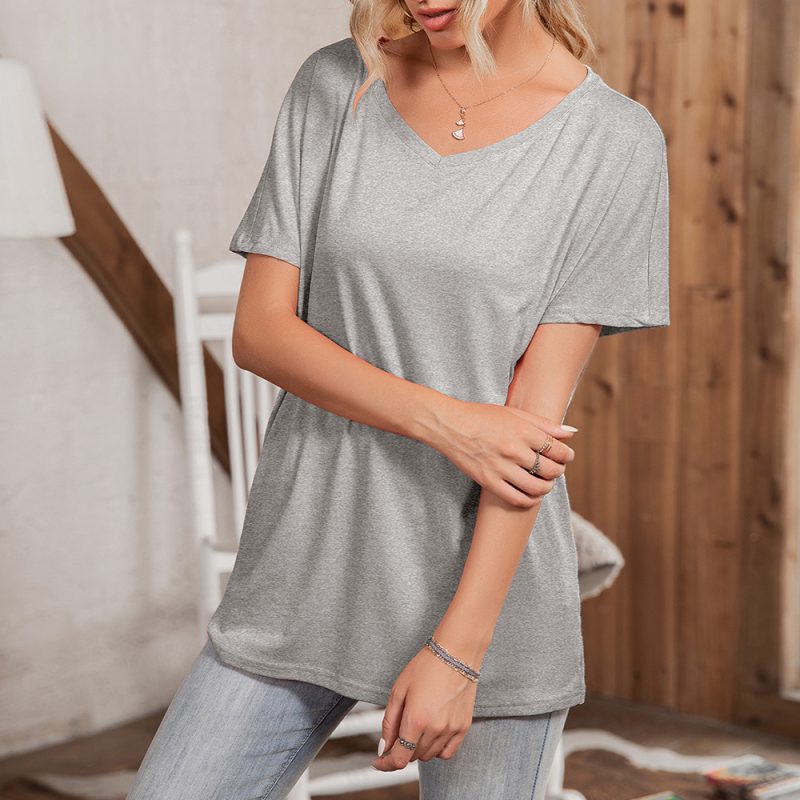 Casual Round Neck Short Sleeve T-Shirt