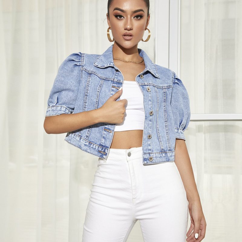 Women's Loose Short Denim Jacket