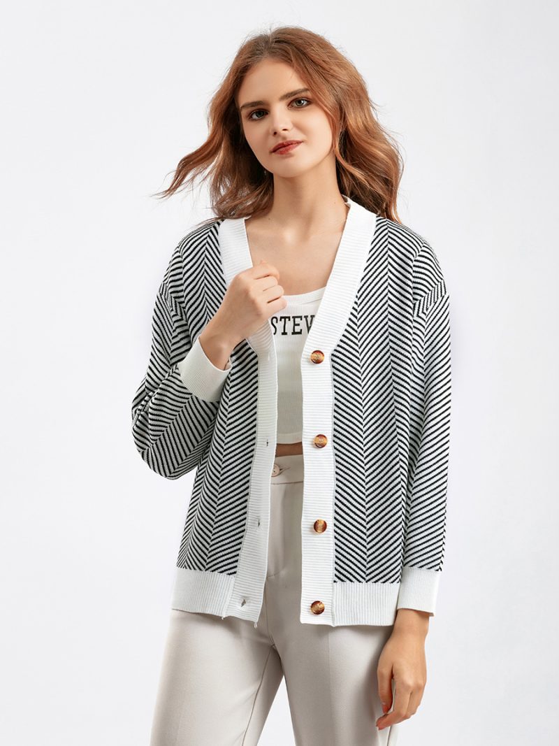 Korean Single Breasted Cardigan