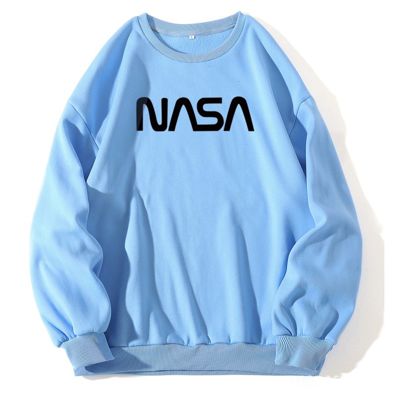 NASA Letter Graphic Crewneck Sweater