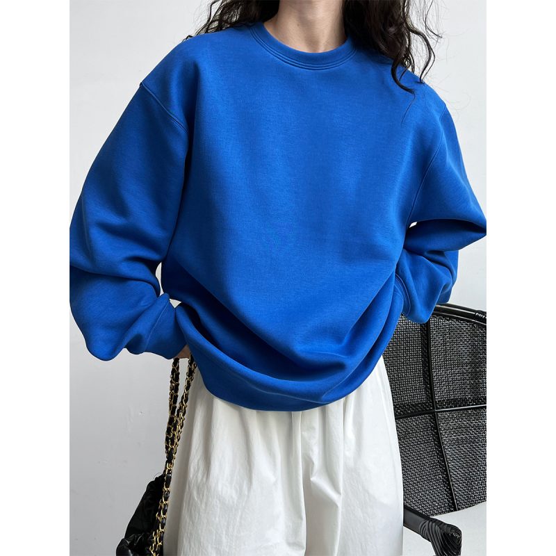 Minimalist Solid Color Sweater