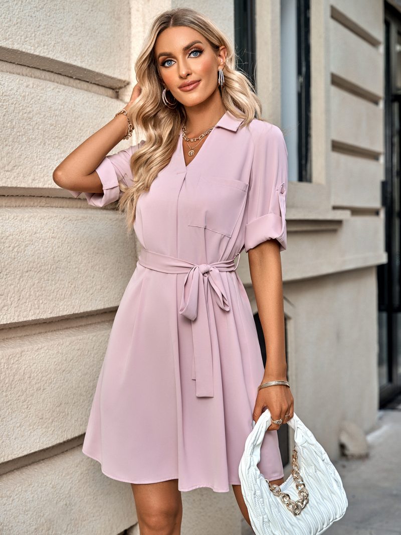 Chic Polo Collar Dress: Effortless Summer Style