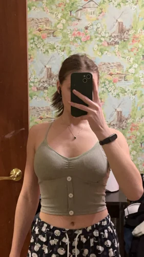 Knitted Tank Top: Sexy Strap Vest photo review