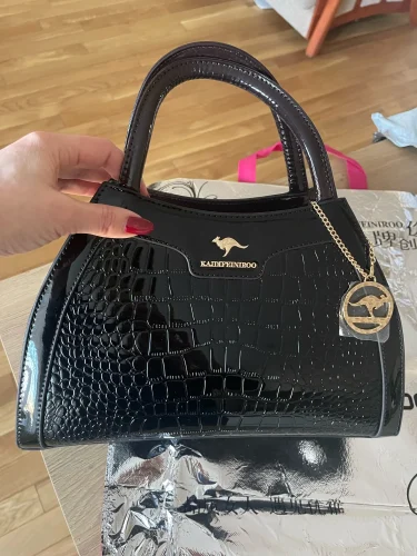 Luxury Design Chic Croc-Patterned Eco-Bag photo review