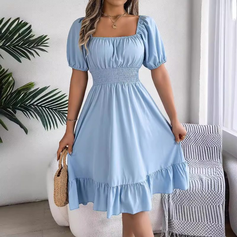 Women's Spring Summer Casual A line Dress Women Clothing