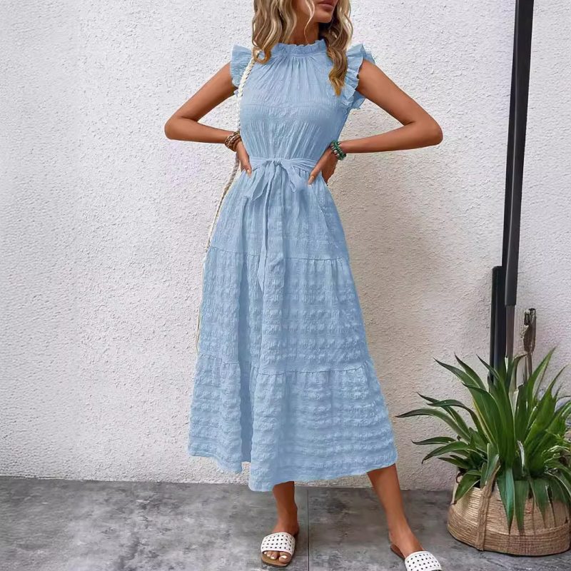 Women's Clothing Summer Fashionable Stringy  Dress