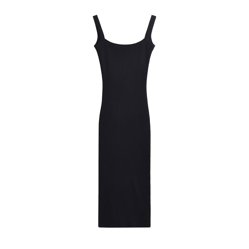 Women's Simple Solid Color Maxi Dress