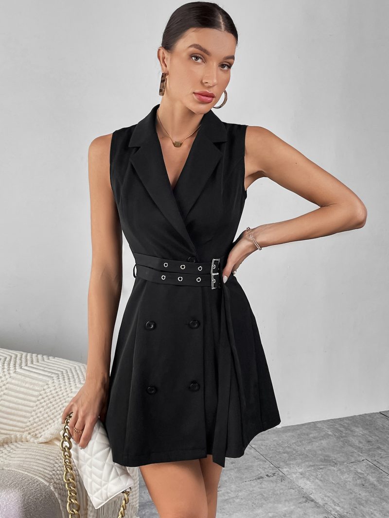 Women's Double Breasted Business Dress