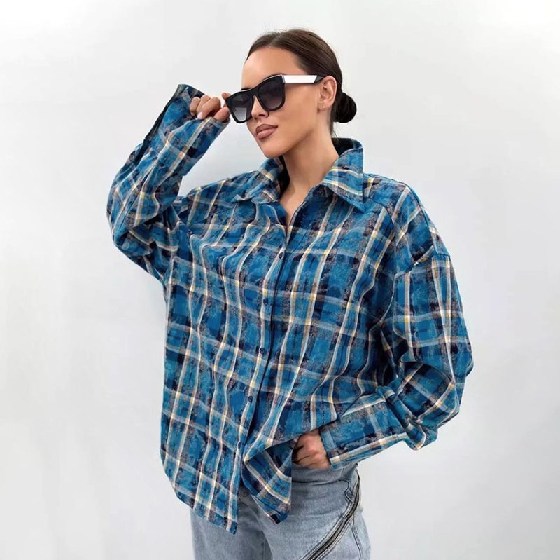 Women's  Summer Office Cardigan Shirt Women